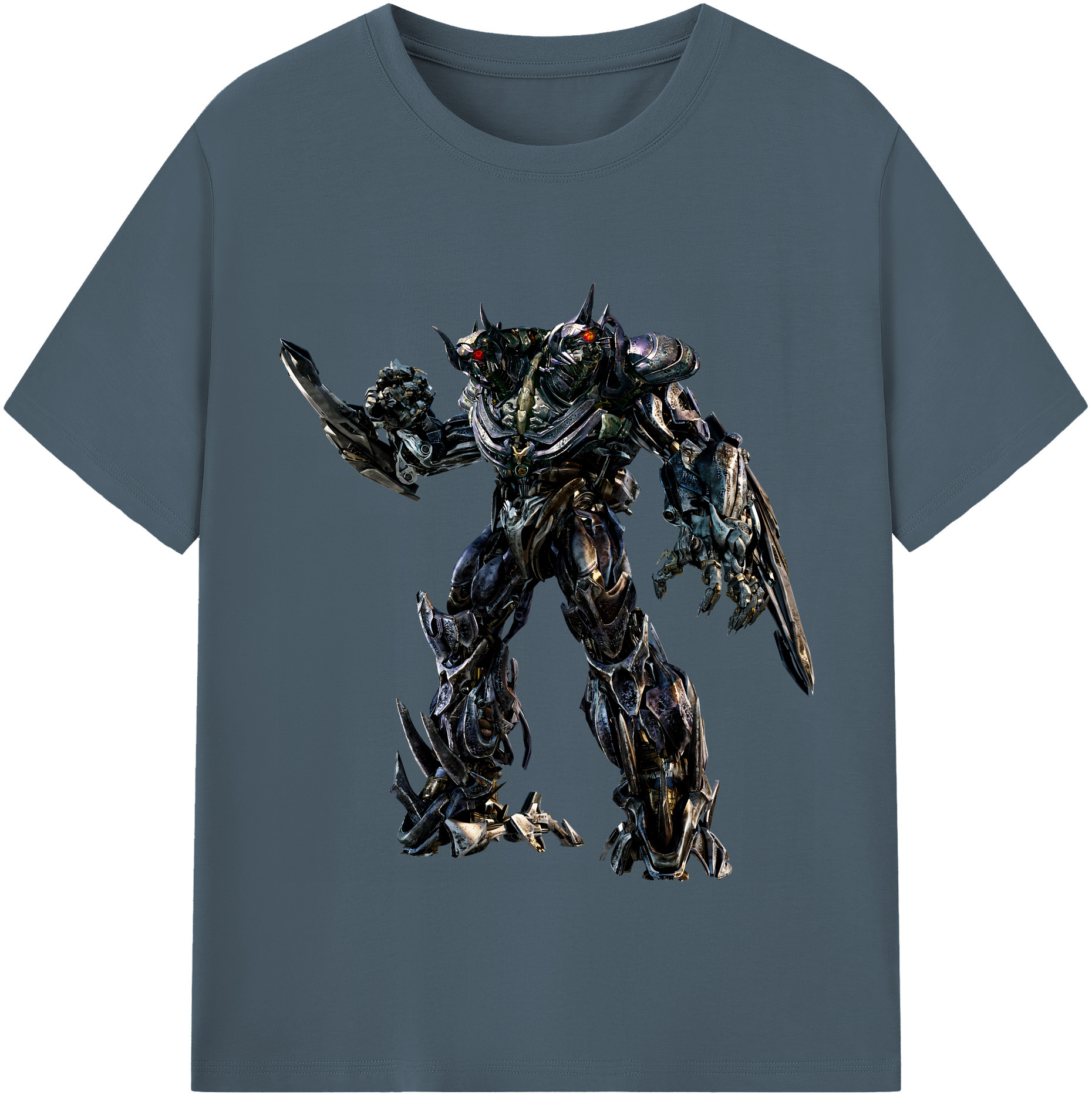 （画像用） Transformers トランスフォーマー 綿100％半袖Tシャツ（フロントプリント）